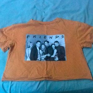 Yellow F•R•I•E•N•D•S Croptop